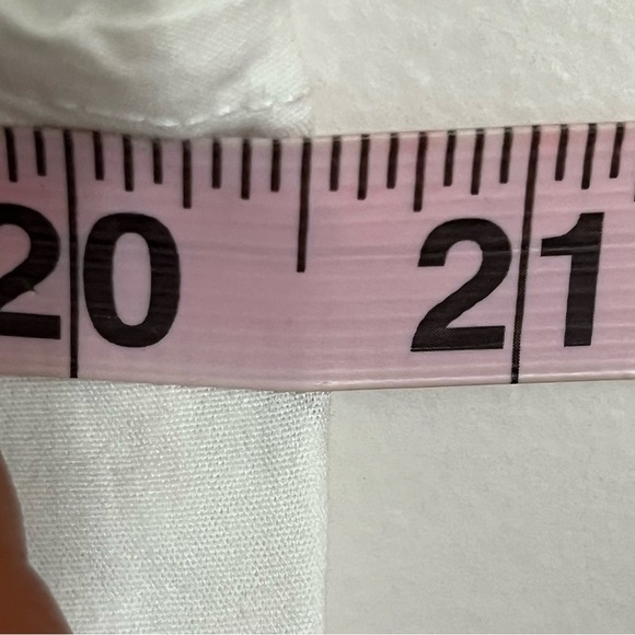 Men’s Denim & Flower Ricky Singh Size Medium Button Down Palm Tree Shirt White - Picture 5 of 9